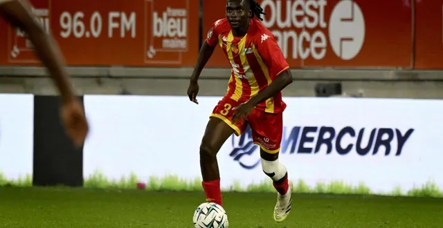 photo  le manceau isaac cossier a inscrit le but vainqueur face à amiens, le 20 mars 2026.  &copy;  archives ouest-france 