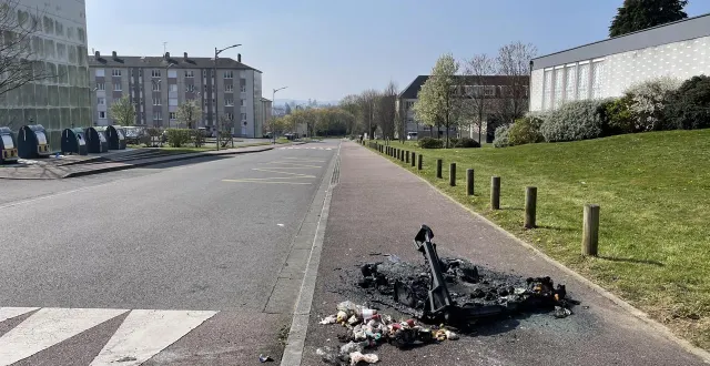 photo  de nombreux tirs de mortiers ont été lancés dans la nuit de vendredi 20 au samedi 21 mars 2026 au quartier saint-sauveur à flers (orne).  &copy;  ouest-france 