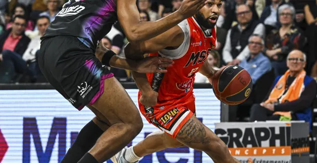 photo  auteur de 18 points, trevor hudgins a une nouvelle fois été important dans le succès du msb face à boulazac ce samedi soir à antarès.  &copy;  le maine libre - denis lambert 