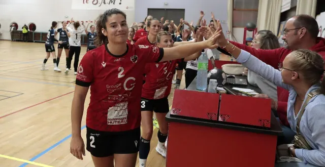 photo  contre mérignac, ce samedi 21 mars 2026, marion baudouin et les moncoutantaises ont fait la différence en deuxième mi-temps.  &copy;  co - benoit felace 