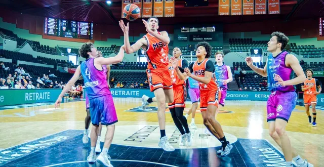 photo  les sarthois continuent leur marche en avant dans le championnat élite espoirs.  &copy;  dominique breugnot 