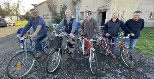 photo  à la flèche, l’association cyclopédie a créé en mars 2026 un service de location de vélos.  &copy;  le maine libre - louis gohin 