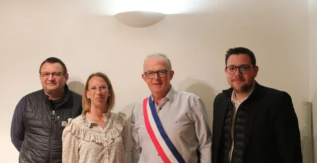photo  pascal rousseau, adeline beauplet, pascal corvoisier et adrien ponty.   &copy;  le maine libre 