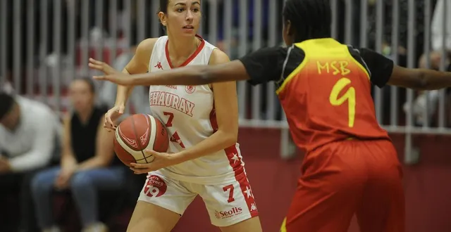 photo  flavie rabaud s’est montrée décisive en fin de match ce samedi 21 mars 2026 à dijon.  &copy;  co - christophe bernard 