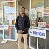 photo à 19 ans, uriel est l’un des plus jeunes assesseurs des élections municipales au mans.