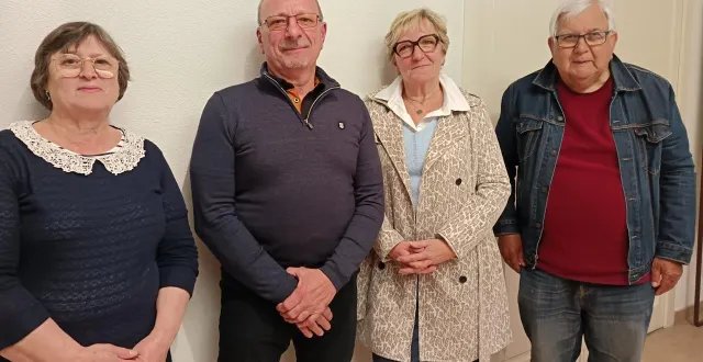 photo  de gauche à droite : elisabeth bisson, denis gaumer, véronique belloche et jean-marie morin.  &copy;  ouest-france 