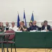 photo  emmanuel flouvat, entouré d’une partie de ses adjoints : benoît hubner, karim houllier, régis eude, brigitte choquet, et d’une conseillère marion eude. 