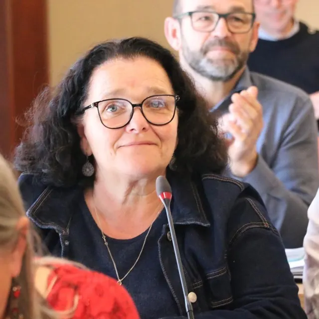 Nathalie David a été élue maire déléguée de Noyant-la-Gravoyère. Elle succède à Daniel Brossier. Ouest-France photo nathalie david a été élue maire déléguée de noyant-la-gravoyère. elle succède à daniel brossier. © ouest-france