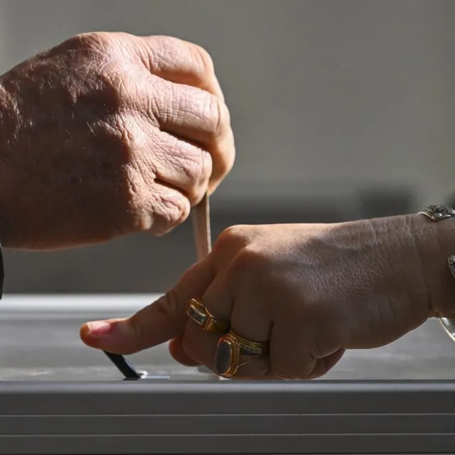 photo a yvré-l’evêque, les électeurs sont revenus aux urnes ce dimanche.  ©  le maine libre - denis lambert