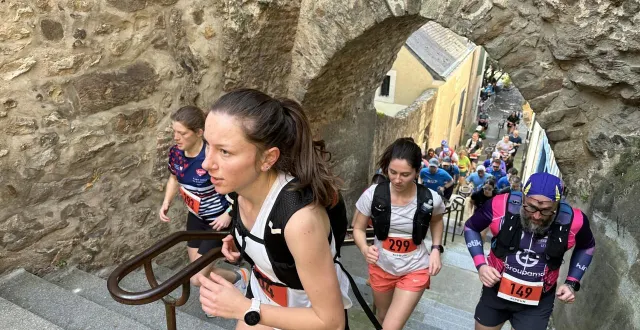 photo  pour la 12e édition de le mans urban trail, ce dimanche 22 mars 2026, ont répondu présents 1 096 coureurs et 60 enfants.  &copy;  ouest-france 