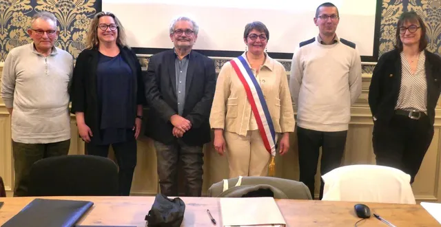 photo  de gauche à droite : jean-louis gazeau, leslie bernard-pléau, daniel piton, magali hérissé, jérôme deschamps et béatrice mabilais.  &copy;  co 