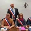 photo  le maire et les quatre adjoints du nouveau conseil municipal de gacé. 