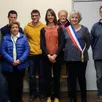 photo le nouveau conseil en place avec la maire marie-emmanuelle saintier (il manque trois élus sur la photo).