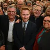 photo  la liste romain lemoigne arrive en tête des municipales à la flèche. 
