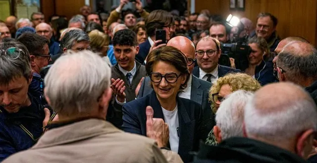 photo  isabelle leroy a été élue maire de cholet ce dimanche 22 mars 2026.  &copy;  ouest-france 