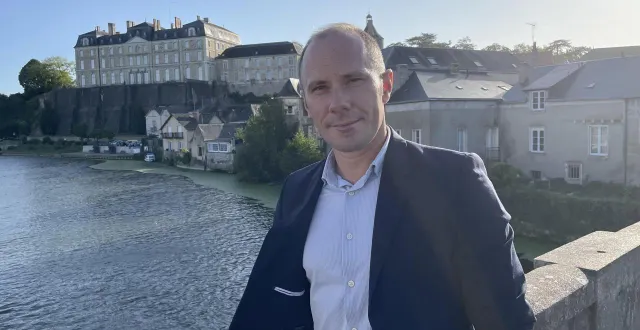 photo  benoît nicolardot est arrivé à sablé il y a quatre ans.  &copy;  archives le maine libre 