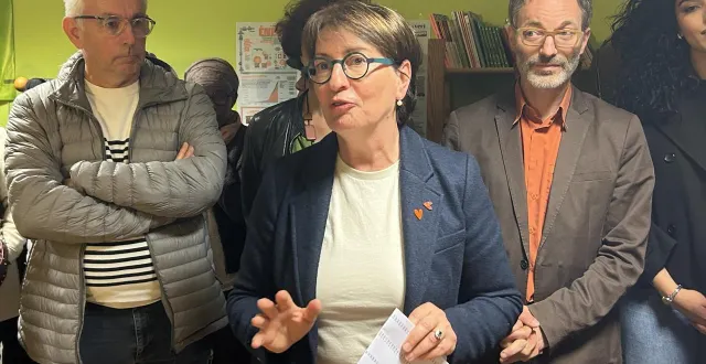 photo  le mans, dimanche 22 mars 2026. battue pour la deuxième fois dans la course à la mairie, marietta karamanli entend porter la voix de son « projet humaniste » au conseil municipal.  &copy;  le maine libre 