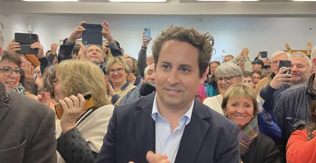 photo  antoine hubert, au soir du second tour.  &copy;  ouest-france 