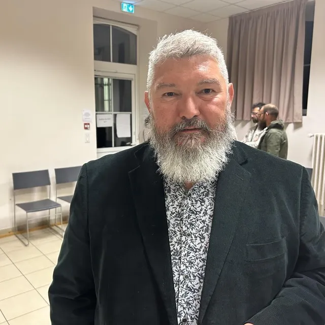 photo champtoceaux, dimanche 23 mars 2026. teddy tramier, futur nouveau maire d'orée d'anjou.  ©  co - yves boiteau