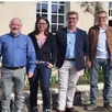 photo  de gauche à droite : david renaud, 3e adjoint, laurence louis, 2e adjointe, laurent millet, maire et christian dehaudt, 1er adjoint. 