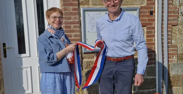 photo  un passage de témoin en douceur.  &copy;  ouest-france 