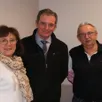 photo  de gauche à droite, françoise boudry, 2e adjointe, guy martel, maire, et xavier collet, premier adjoint. 