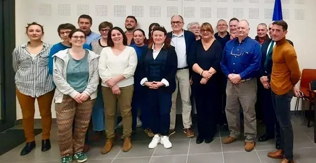 photo  le conseil municipal de luché-pringé a été installé vendredi.  &copy;  ville de luché-pringé 