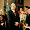photo  jean-pierre bretaudière en février 1998 lors de son intronisation à la confrérie des rillauds d’anjou et des vins de brissac. 