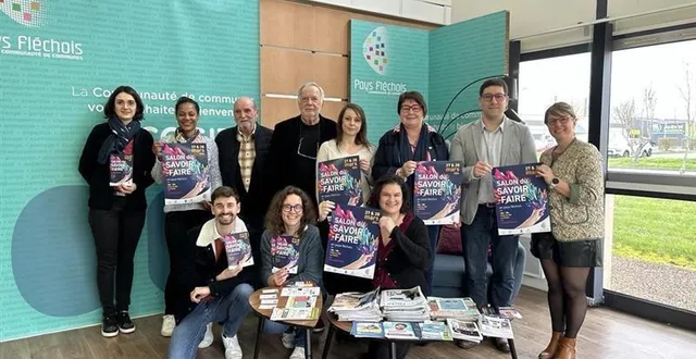 photo  les vendredi 27 et samedi 28 mars 2026, la halle-au-blé de la flèche (sarthe) accueille la 7? édition du salon du savoir-faire.  &copy;  ouest france 