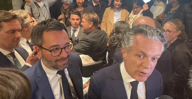 photo  christophe béchu est réélu maire d’angers (maine-et-loire) ce dimanche 15 mars 2026 à l’issue du second tour de l’élection municipale.  &copy;  ouest-france 