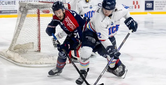 photo  halley et les ducs sont à nice pour boucler ce quart de finale.  &copy;  regine lemarchand 