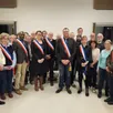 photo  le nouveau conseil municipal s’est réuni vendredi 20 mars avec à sa tête le nouveau maire, étienne lefebvre, au centre. 