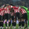 photo  l’équipe de brentford lors de la rencontre sur le terrain de leeds (0-0), samedi 21 mars 2026. 
