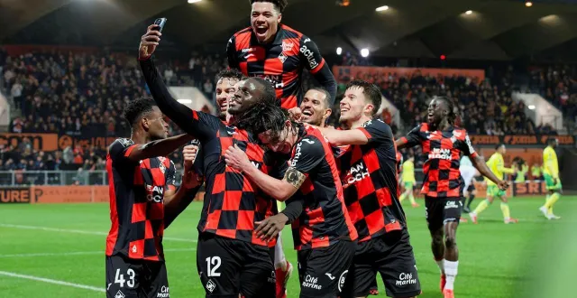 photo  le fc lorient a rendez-vous avec l’om samedi 18 avril 2026.  &copy;  thierry creux / ouest-france 