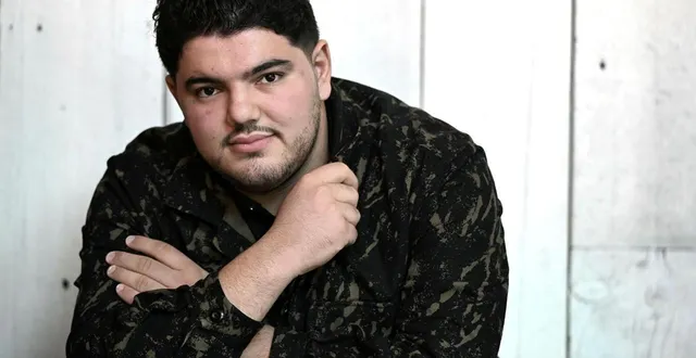 photo  amine kessaci, le 2 octobre 2025 à paris.  &copy;  stéphane geufroi / ouest-france 