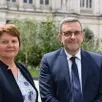 photo patricia maussion et philippe bolo, le député de la 7e circonscription angers - segré, et sa suppléante.