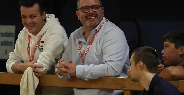 photo  fabien garnier, président de’us laval basket.  &copy;  jean-françois quinebêche 