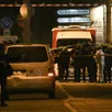 photo  des policiers sur le site de l’attentat du marché de noël de strasbourg, le 13 décembre 2018. 