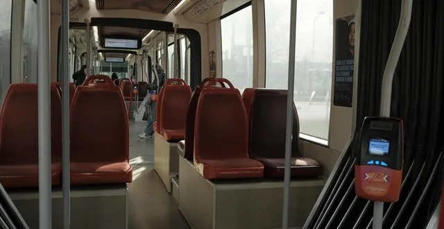 photo  les tramways des lignes t1 et t2 ne circuleront pas passé 20 h, pendant dix-huit jours du lundi 30 mars jusqu’au vendredi 24 avril 2026 au mans (sarthe).  &copy;  archives ouest-france 