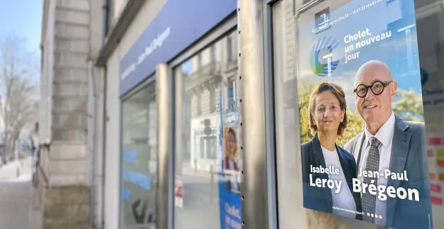 photo  cholet, le 23 mars 2026. jean-paul brégeon sera le premier adjoint de la nouvelle maire de cholet, isabelle leroy, et le président de cholet agglomération.  &copy;  co - lucas rojouan 