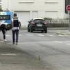 photo  après les tirs, les enquêteurs ont fait une série de prélèvements à l’angle de la rue mozart et du boulevard rené-laennec, à saint-nazaire.? 