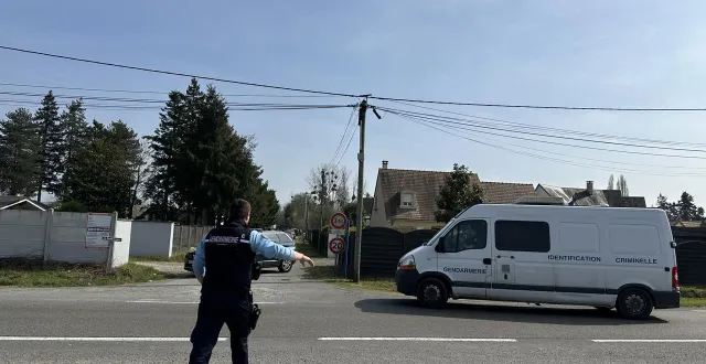 photo  une reconstitution a eu lieu, ce lundi 23 mars 2026, à moncé-en-belin (sarthe), sur les lieux où un homme a été tué par balle, dans la nuit du 27 au 28 avril 2025.  &copy;  ouest-france 