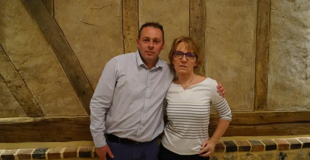 photo  nicolas masse, maire de la ferté-en-ouche et hélène jéanne, 1re adjointe  &copy;  ouest-france 