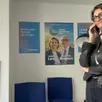 photo  au lendemain du second tour des élections municipales, à cholet, isabelle leroy a passé ses premiers coups de téléphone depuis sa permanence. 