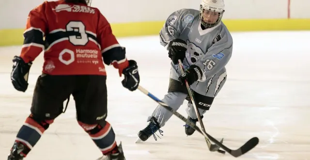 photo  battues par caen, comme quinze jours plus tôt en demi-finale, garance bernardon et les niortaises ont souffert physiquement ce dimanche 22 mars à saint-gervais.  &copy;  co - benoit felace 