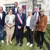 photo  de gauche à droite, au premier rang : pierre poirier, delphine vitse, laurent damour, marie-agnès robin, et martine jullien ; au deuxième rang, laurent bezie, et noël faber. 