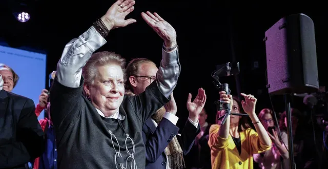 photo  la socialiste catherine trautmann a reconquis le fauteuil de maire de strasbourg, dimanche 22 mars 2026, en s’alliant à une liste centriste. (photo by romeo boetzle / afp)  &copy;  afp 