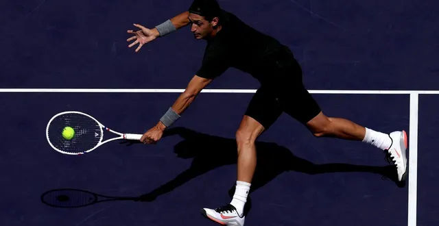 photo  terence atmane signe un exploit au masters 1000 de miami en s’offrant un membre du top 10.  &copy;  getty images via afp 