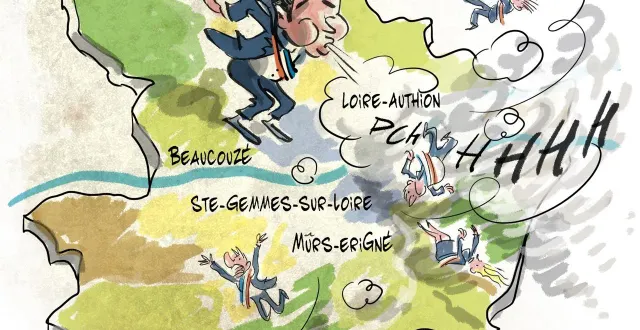 photo  à angers, la liste de droite et du centre portée par christophe béchu l’emporte à l’élection municipale. alors que plusieurs communes basculent de droite à gauche, les rapports de force vont-ils changer à angers loire métropole ?  &copy;  boz 