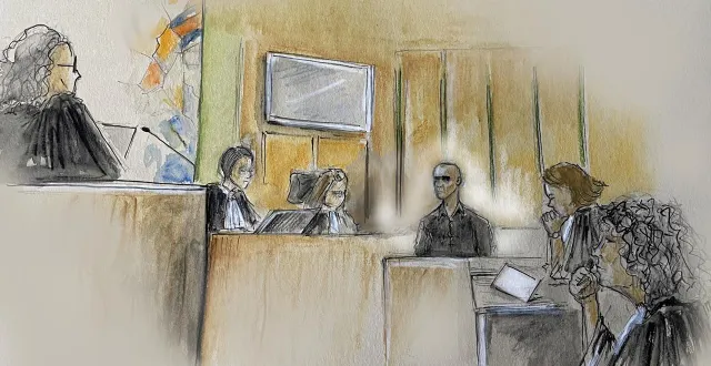 photo  au premier jour de son procès, les détails du meurtre de guillaume guillet ont marqué la cour d’assises de la vendée.  &copy;  jerem 